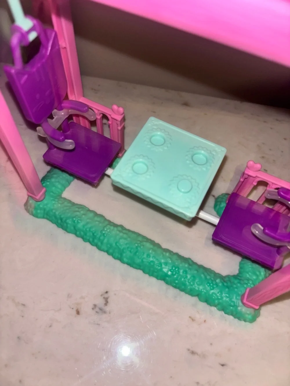 Barbie Club Chelsea Gazebo Swing set Great